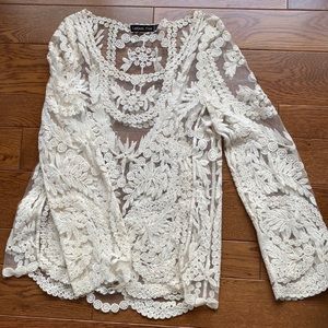 Lace top with beautiful detail